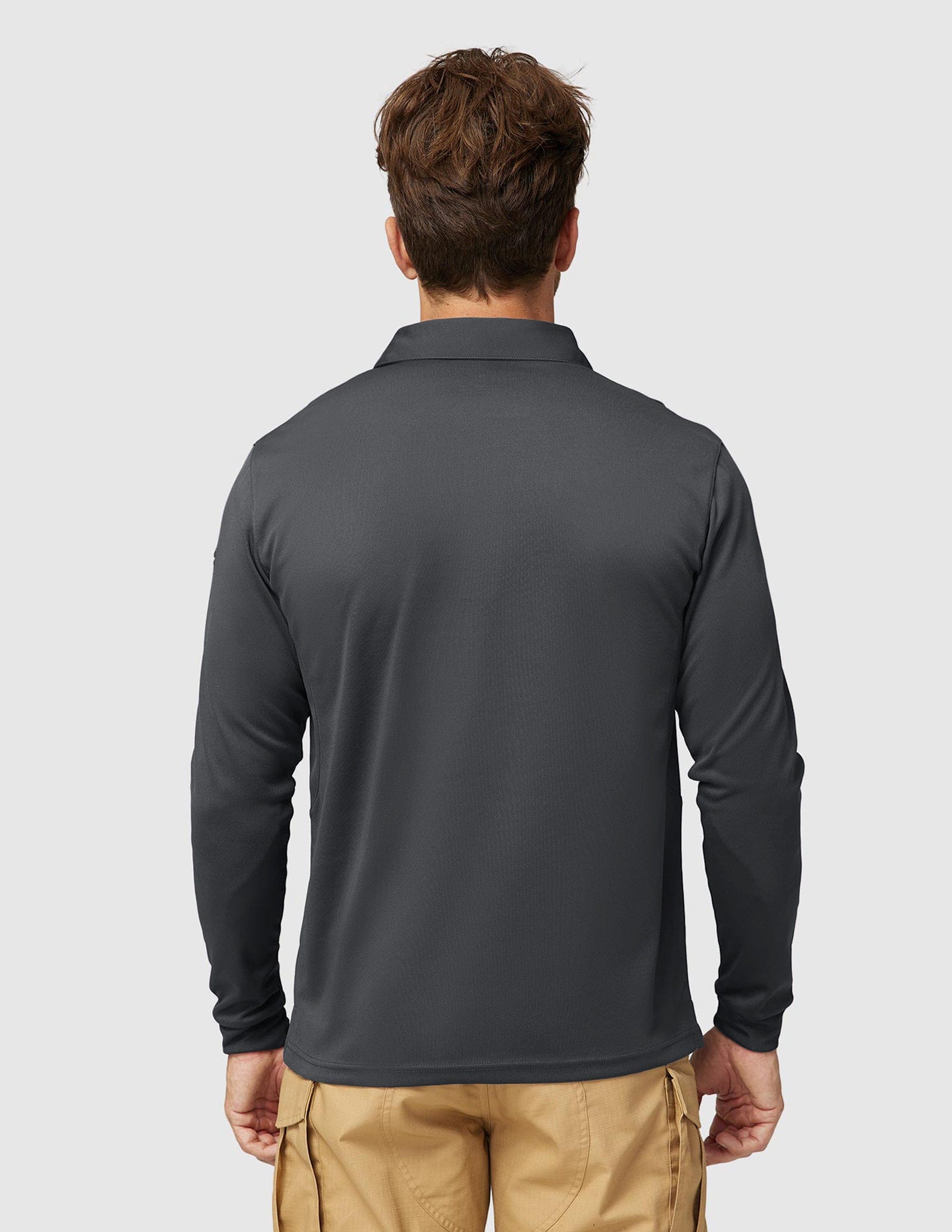 MIER Men's Tactical Polo Shirts Outdoor Collared Shirt Men Polo
