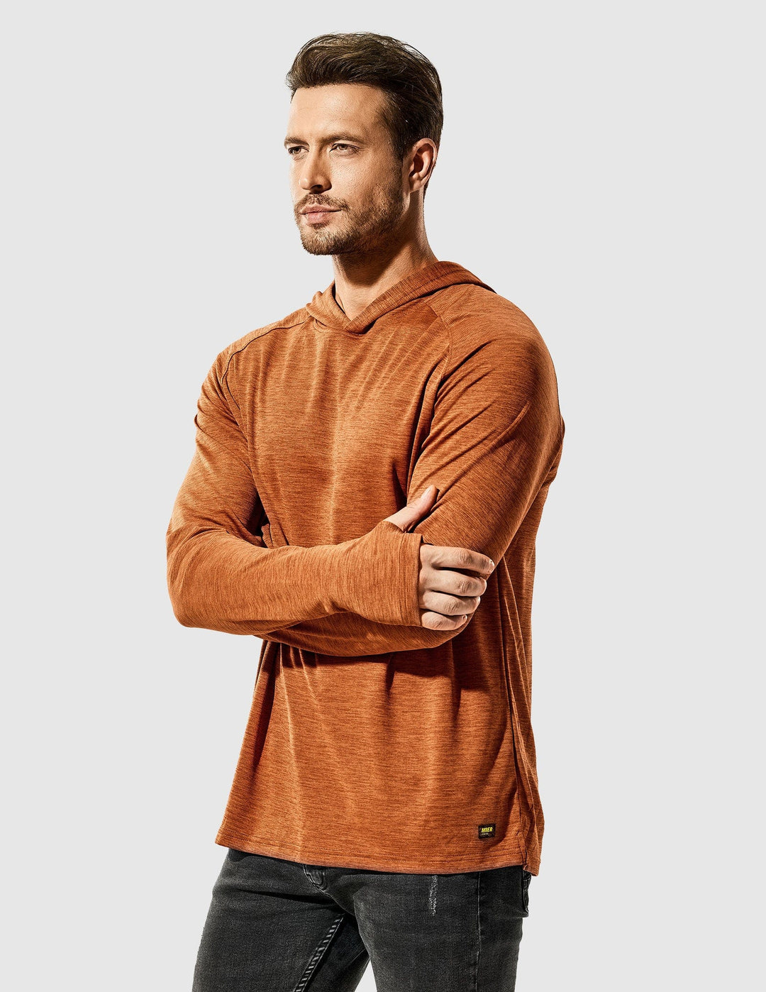 Men's PaceGuard Hooded Long Sleeve Shirt