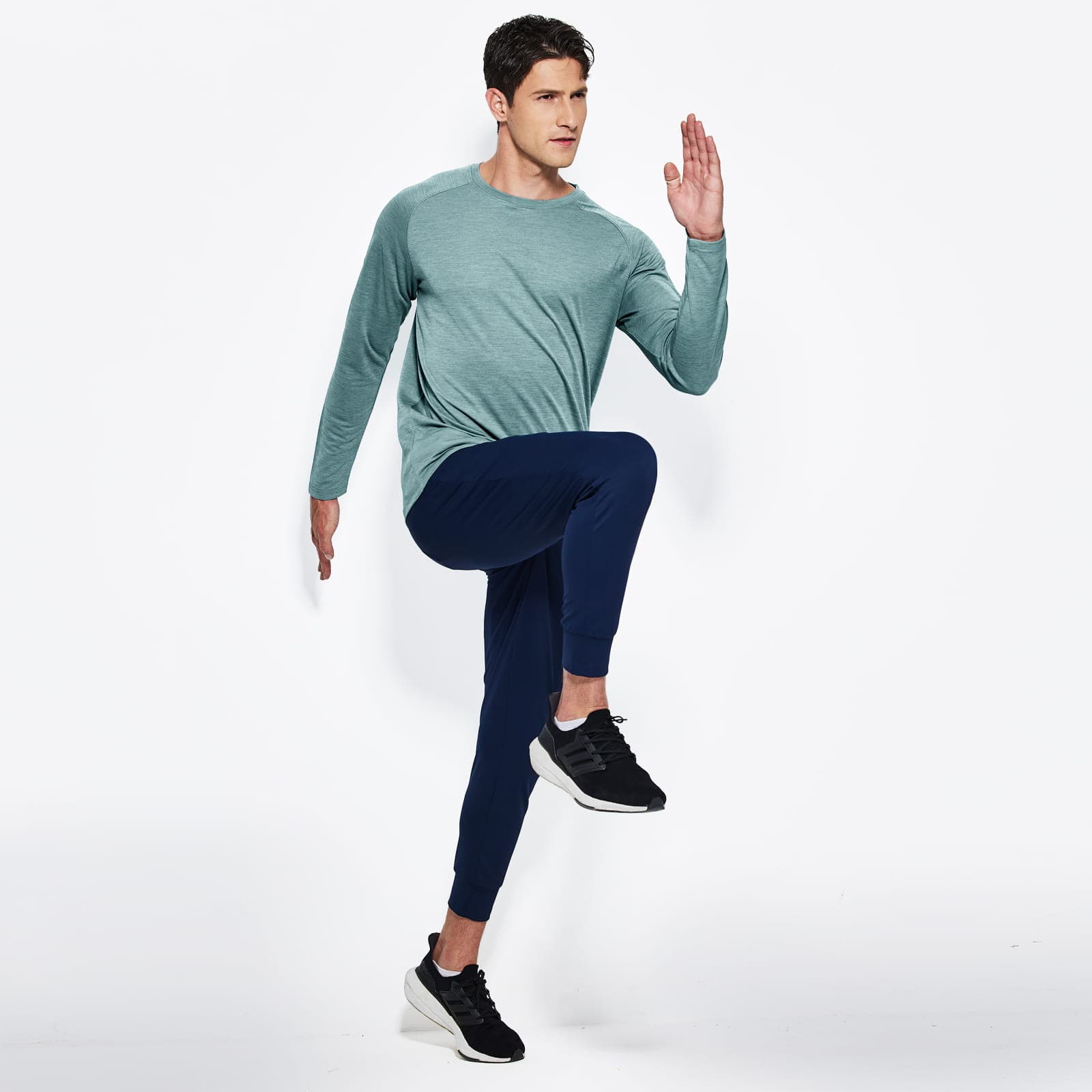 MIER Men's UPF 50+ Sun Protection Shirts Quick Dry UV T-Shirts