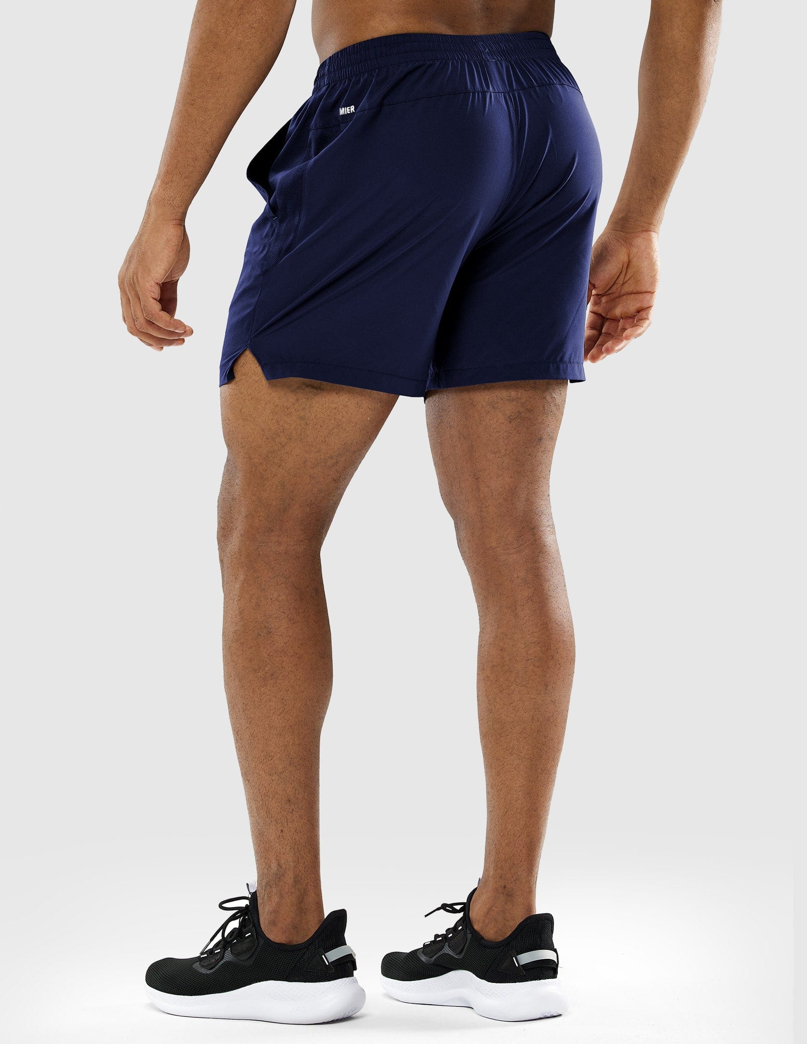 Men's Workout Shorts 5 Inches Running Shorts with Pockets Men's Shorts MIER