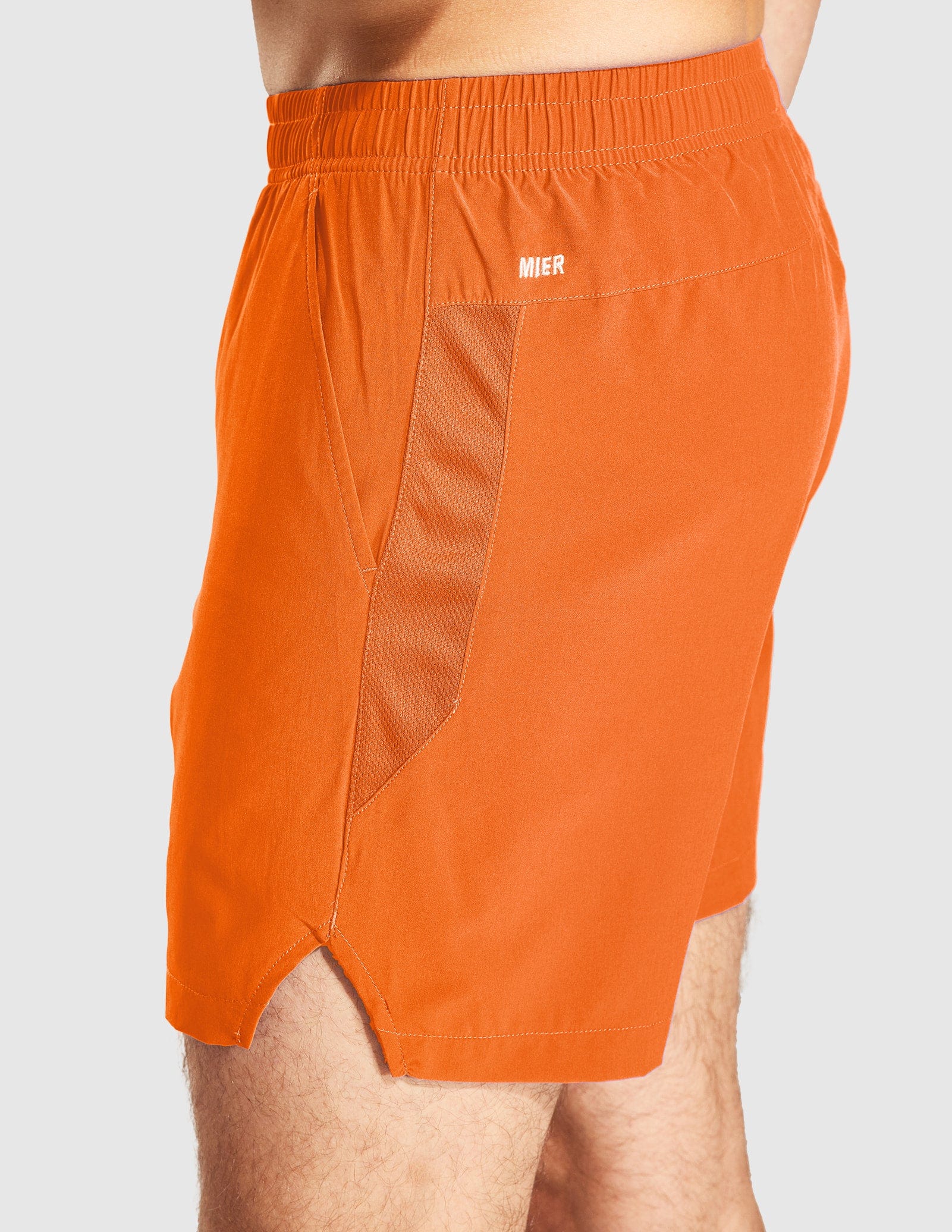 Men's Workout Shorts 5 Inches Running Shorts with Pockets Men's Shorts MIER