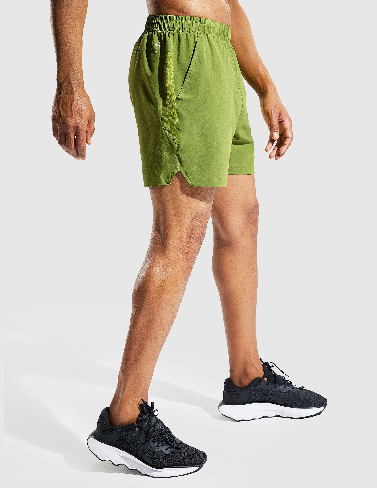 Men's Workout Shorts 5 Inches Running Shorts with Pockets Men's Shorts MIER