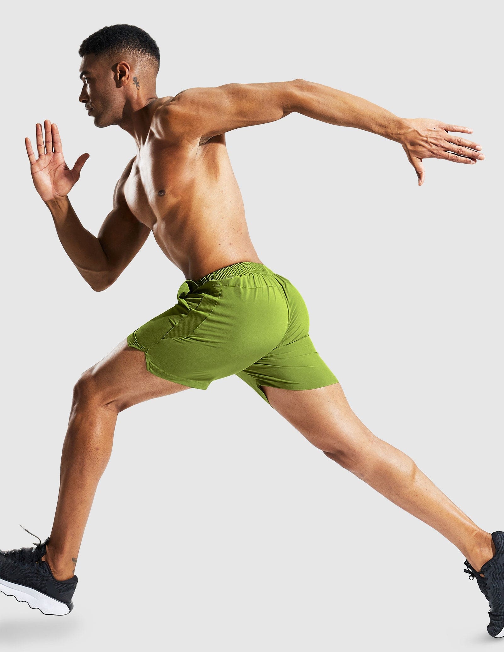 MIER Men's 5 Inch Quick Dry Running Shorts Men's Shorts