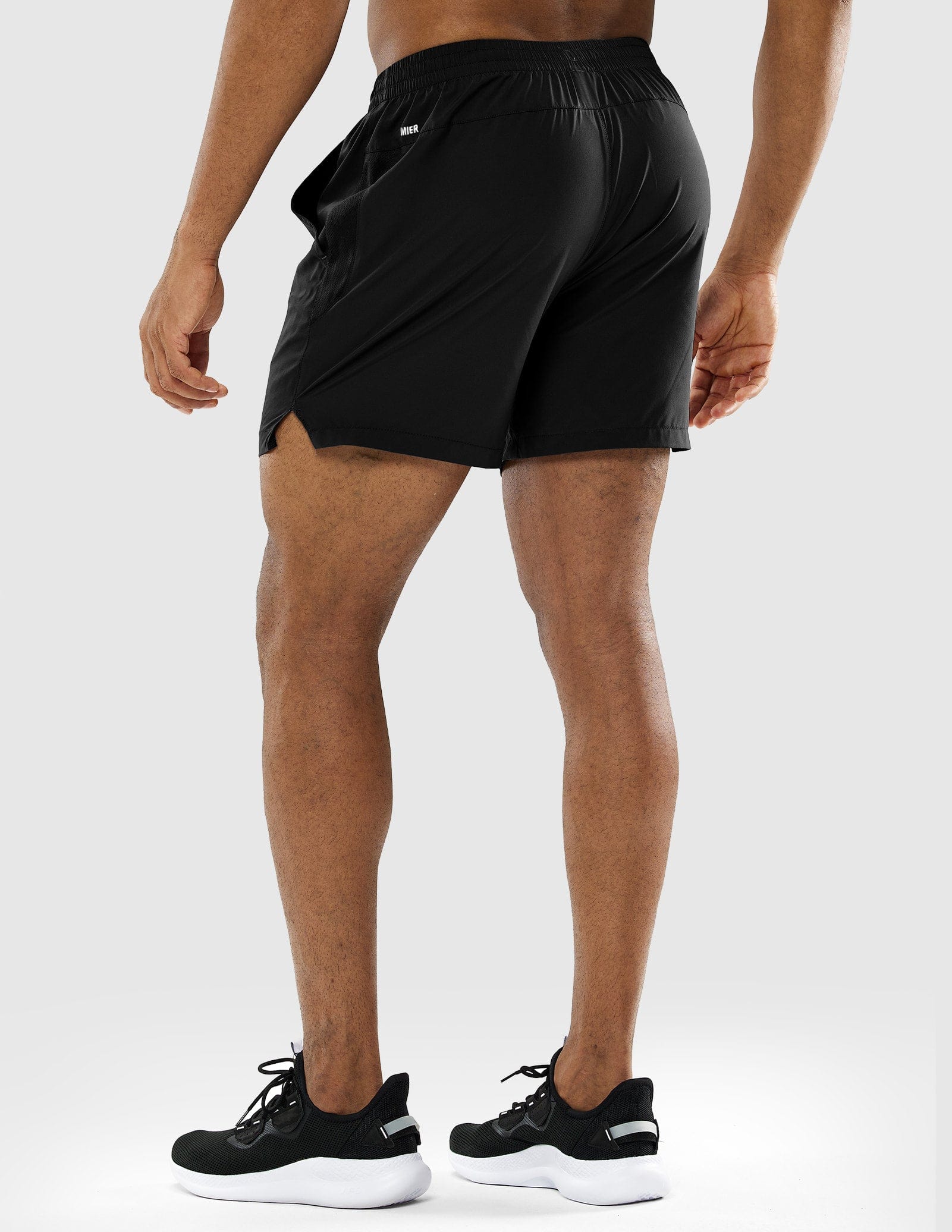 Men's Workout Shorts 5 Inches Running Shorts with Pockets Men's Shorts MIER