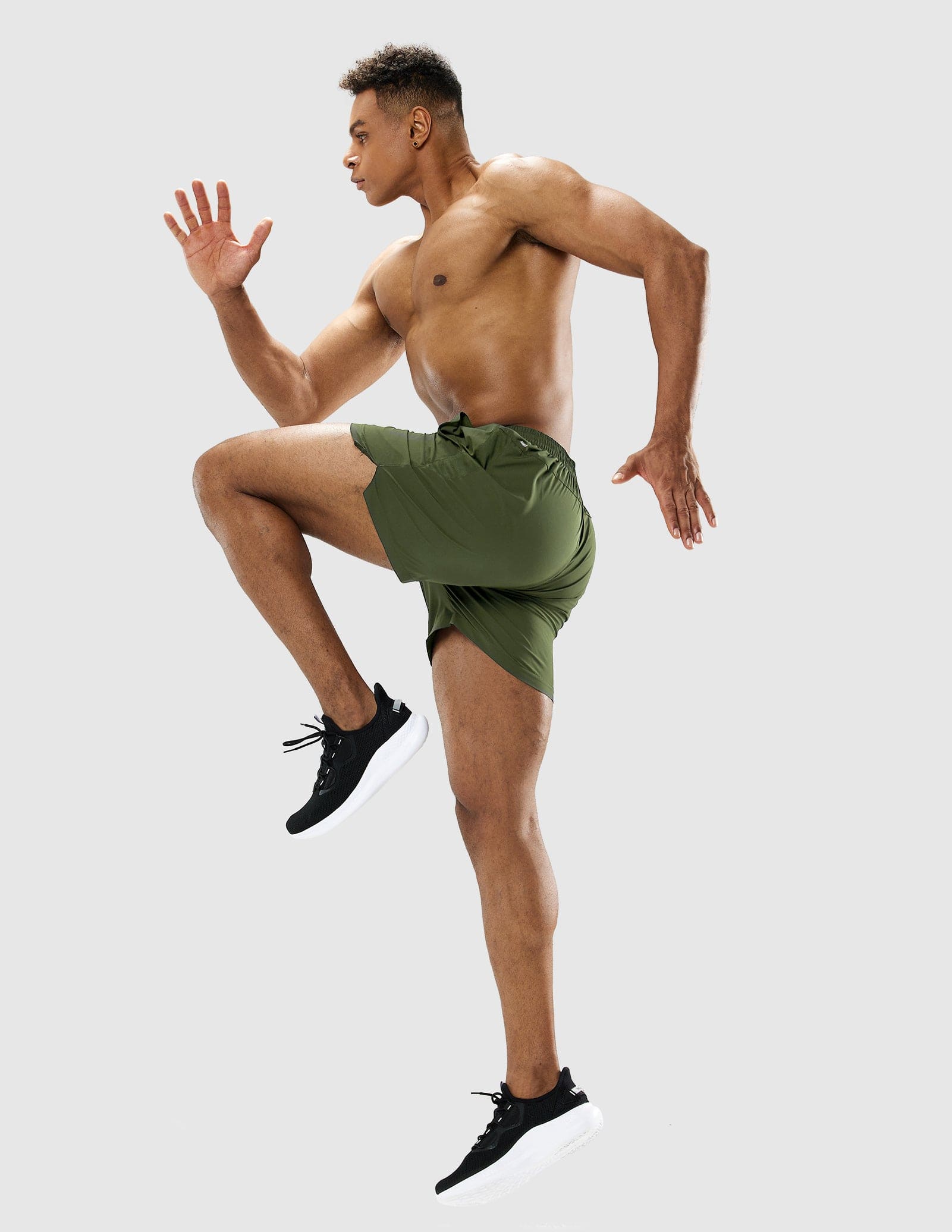 MIER Men's 5 Inch Quick Dry Running Shorts Men's Shorts