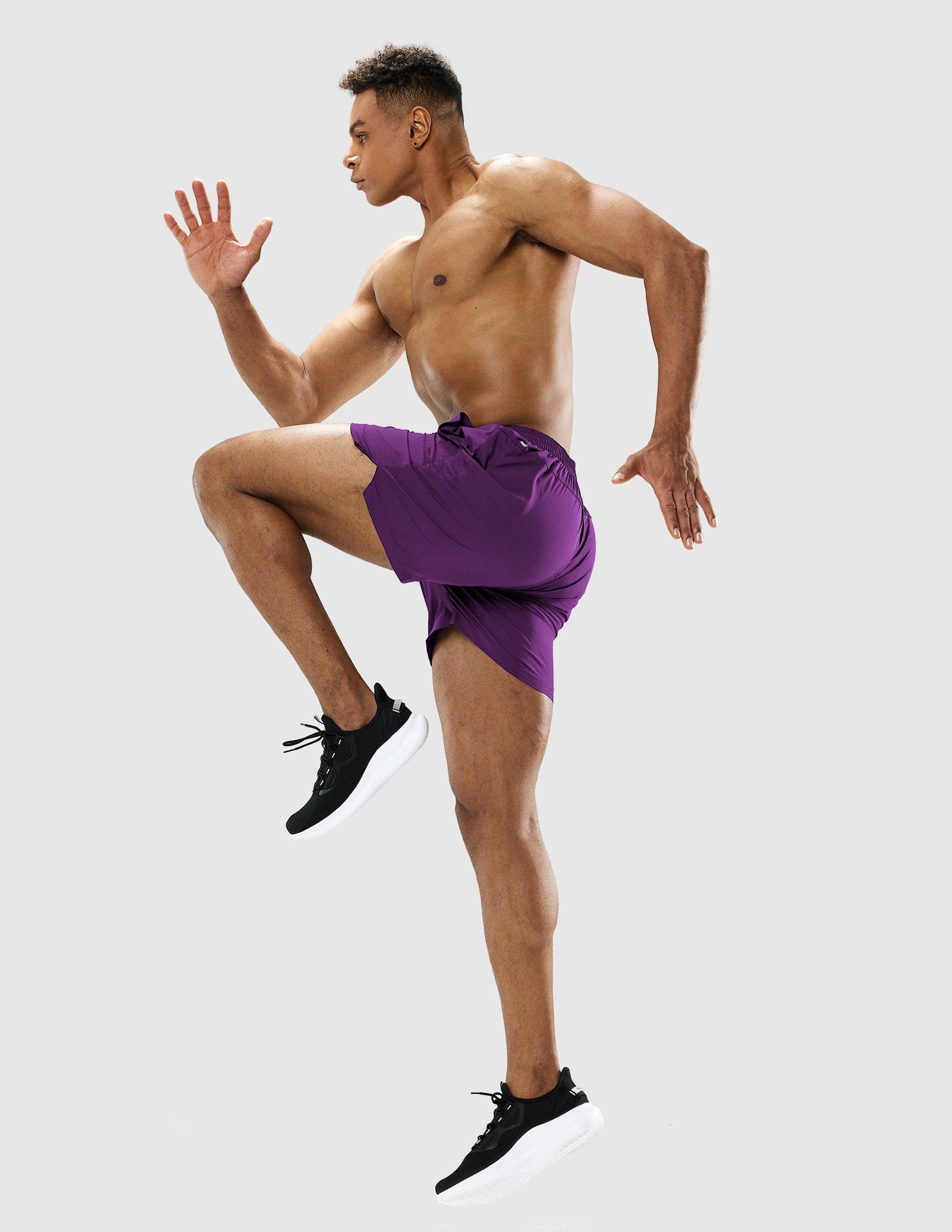 MIER Men's 5 Inch Quick Dry Running Shorts Men's Shorts