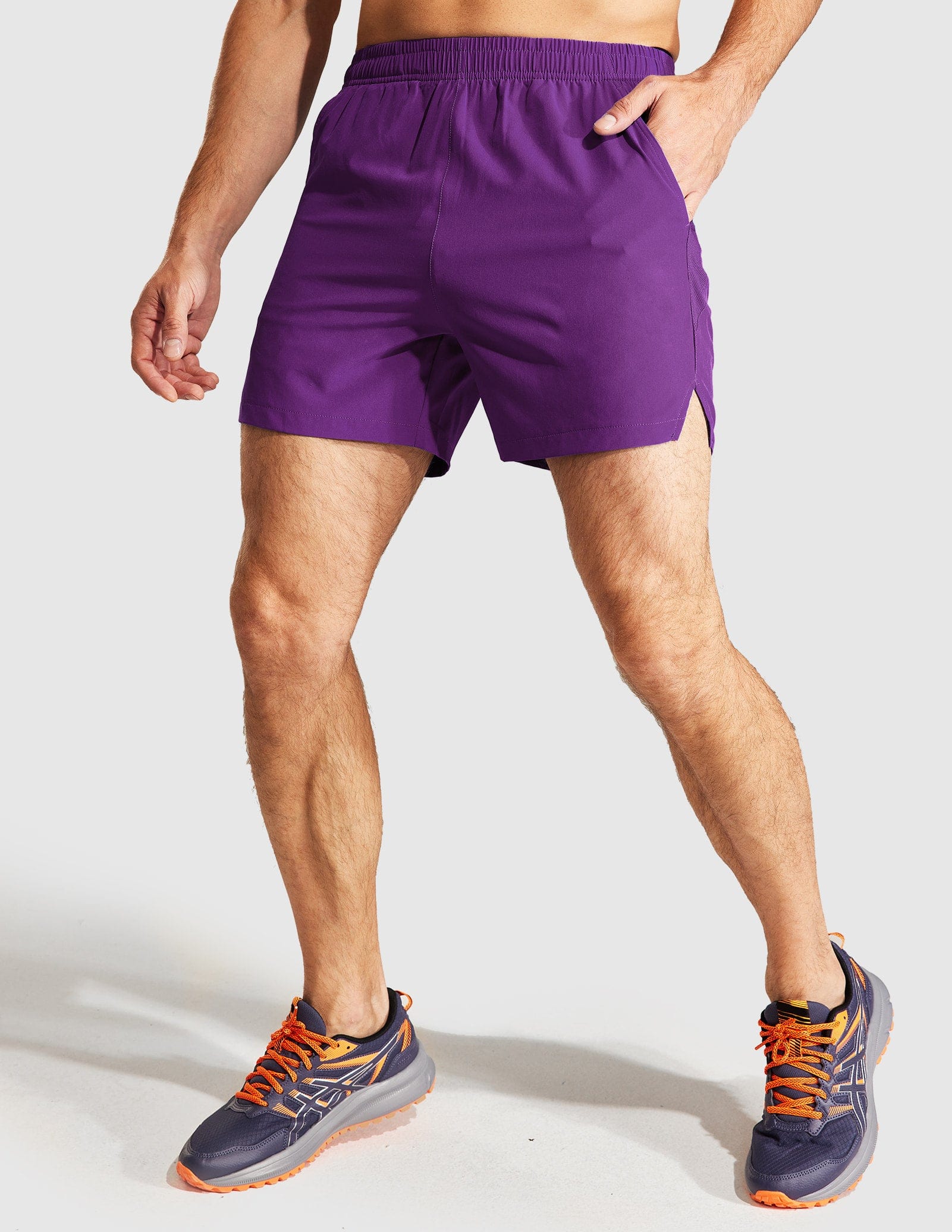 MIER Men's 5 Inch Quick Dry Running Shorts Men's Shorts