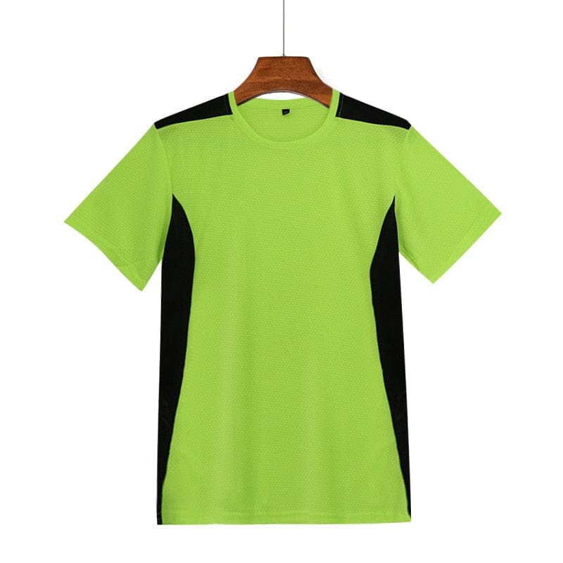 Buy sport man short sleeve t-shirt yellow