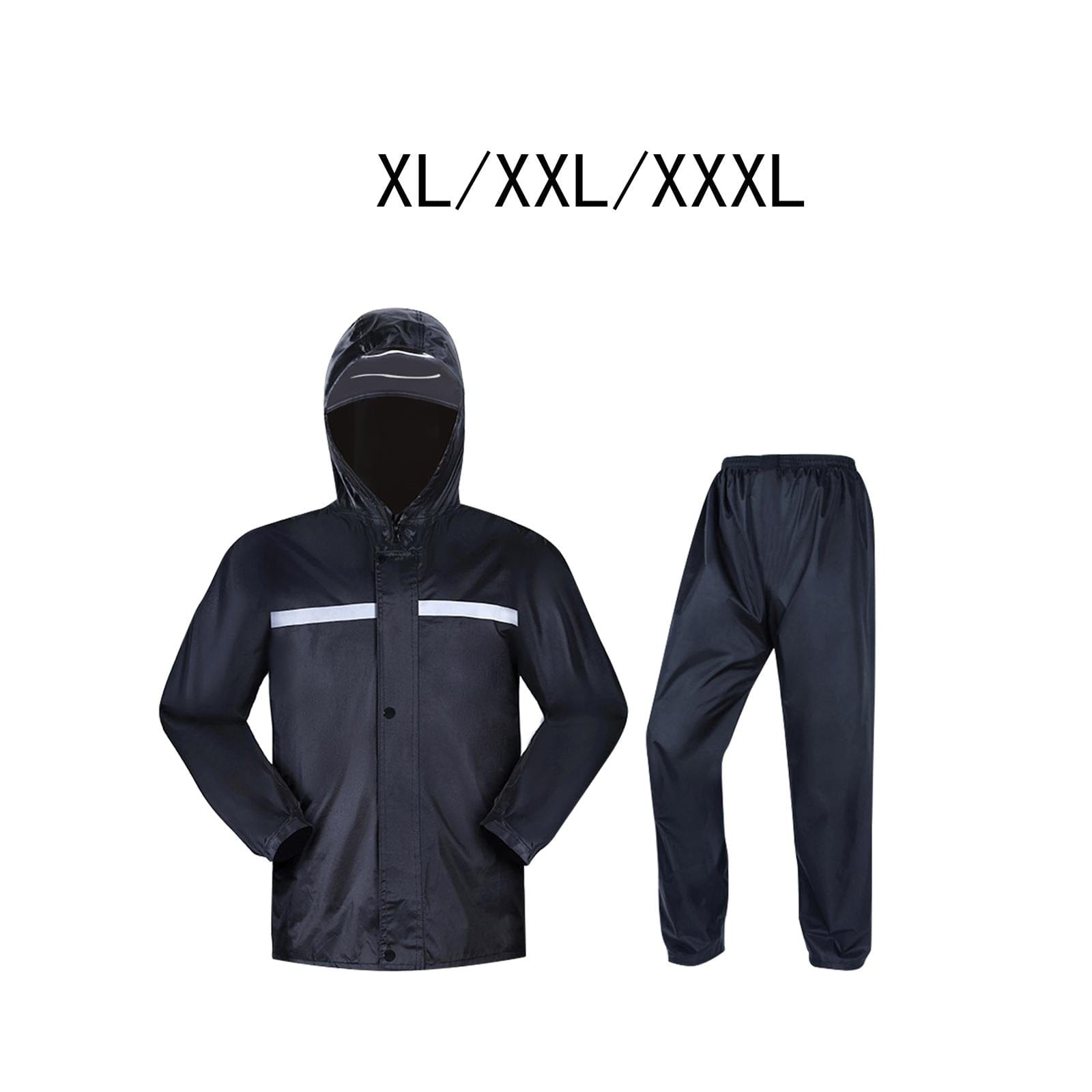 MIERSPORT Rain Suit Waterproof Jacket Breathable Rain Coat Pants Adults Women Men, XL