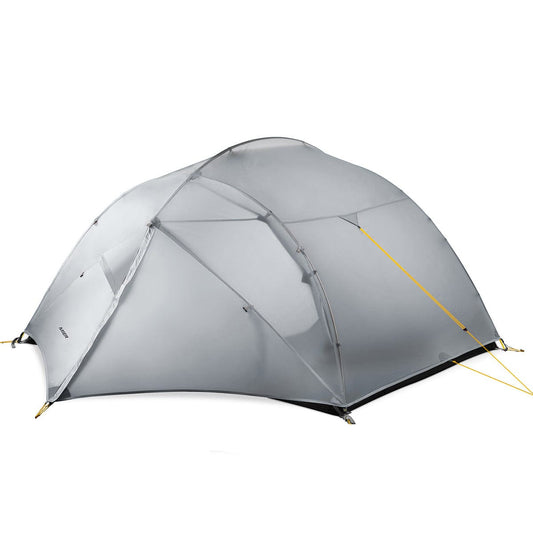 Ultralight 3 Person Backpacking Tents 3 Season with Footprint Camping Tent Grey MIER