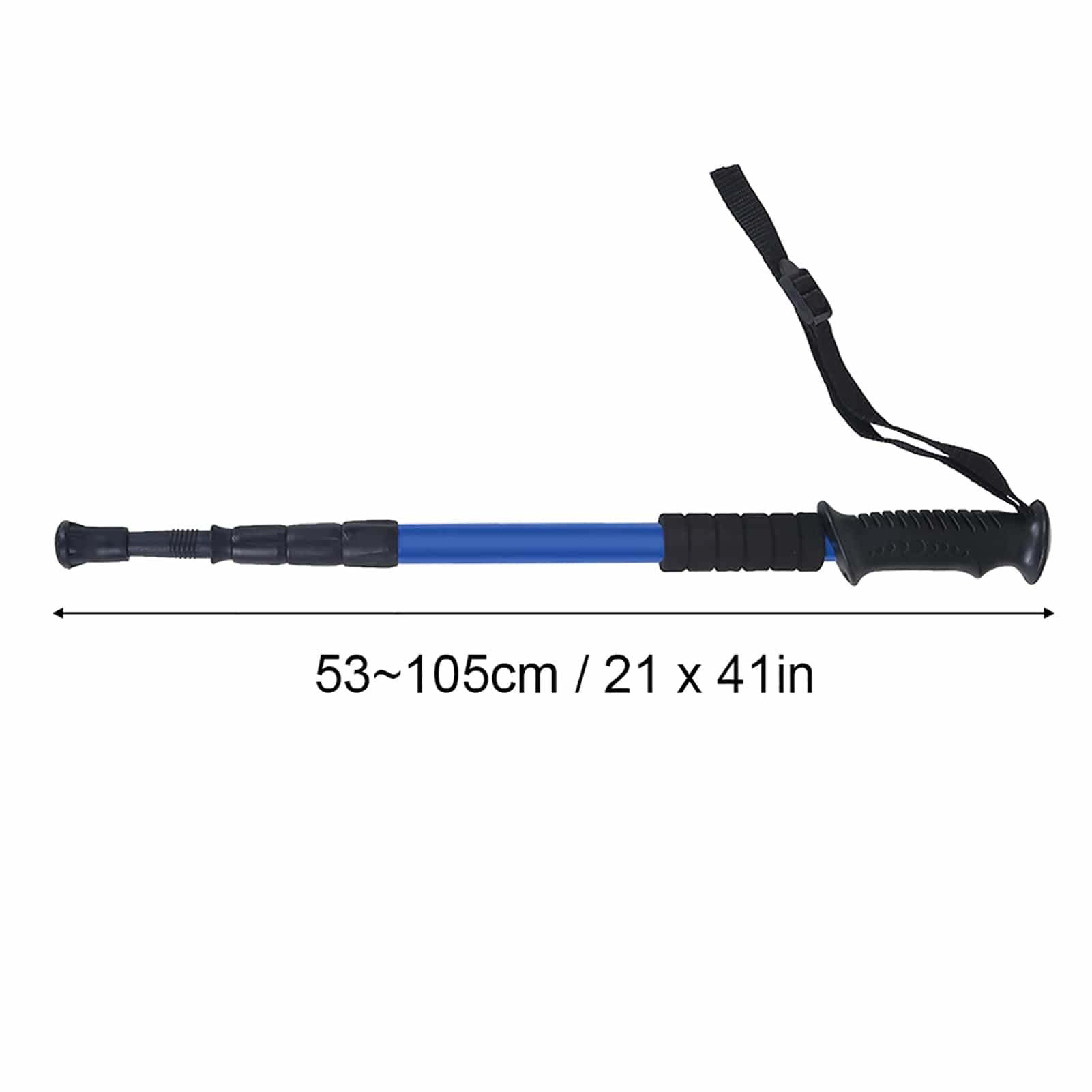 Walking Stick Outdoor Foldable Walking Stick Mountaineering Camping Travel for Hiking 0 MIER