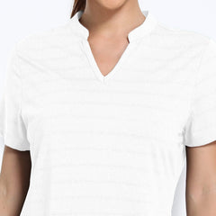 Women Golf Polo Shirts Collarless UPF 50+ Tennis Running T-Shirt Women Polo MIER