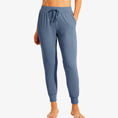 Women Joggers with Pockets Lightweight Athletic Sweatpants Women Active Pants Blue / XS MIER