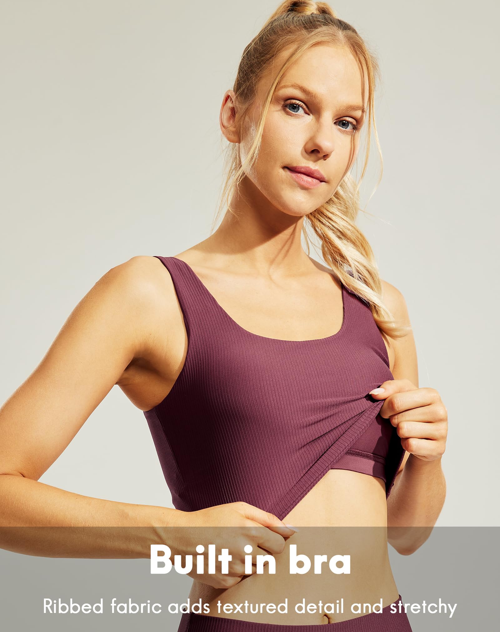 Women Shirt Vest Yoga Underwear Padded Crop Tops Gym Top Sport Bra  Breathable Fitness Running Vest Yoga Bras Sports