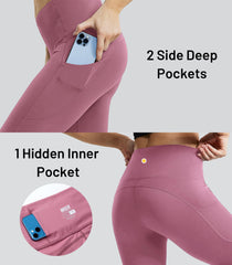 Women's High Waist Yoga Pants with Pockets, Full Length Women Yoga Pants MIER
