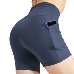 High Waist Yoga Tummy Control Shorts, 5Inch/8 Inch Bottoms MIER