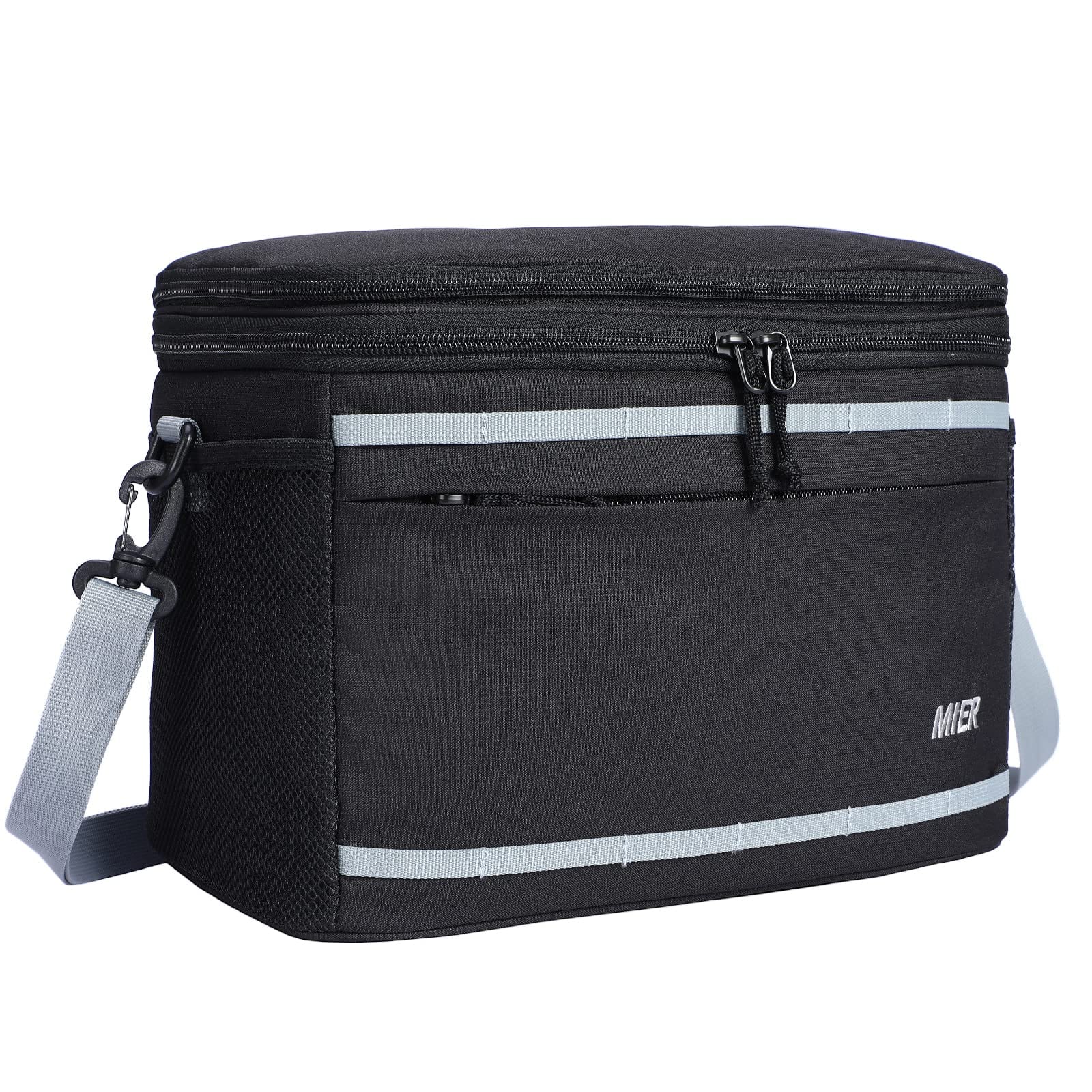 Insulated Collapsible Soft Cooler 9 Quart | Lunch Bag for Men, Small Trave