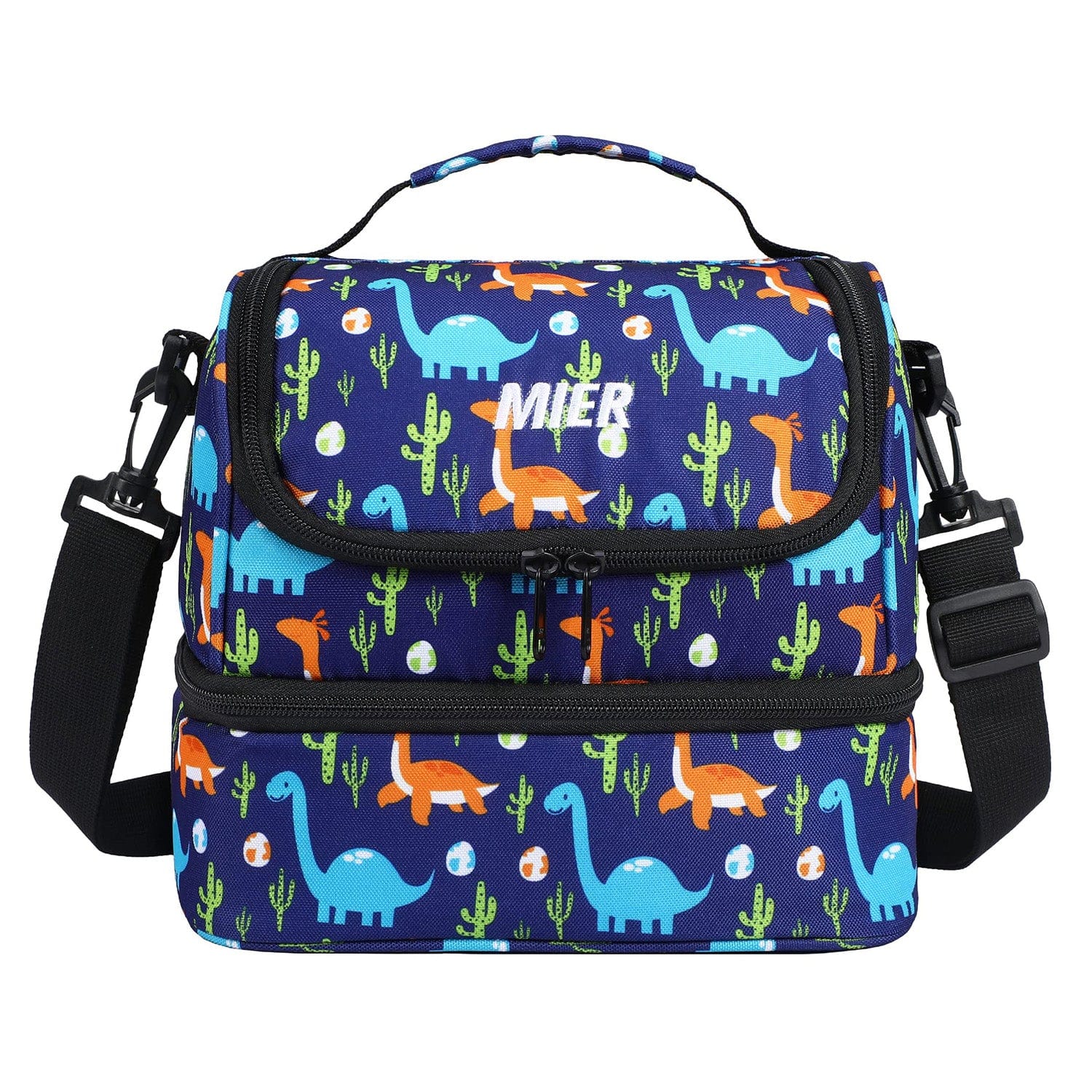 MIER 2 Compartment Kids Small Lunch Box Bag for Boys Girls Toddlers, Adult  Leakproof Cooler Insulate…See more MIER 2 Compartment Kids Small Lunch Box