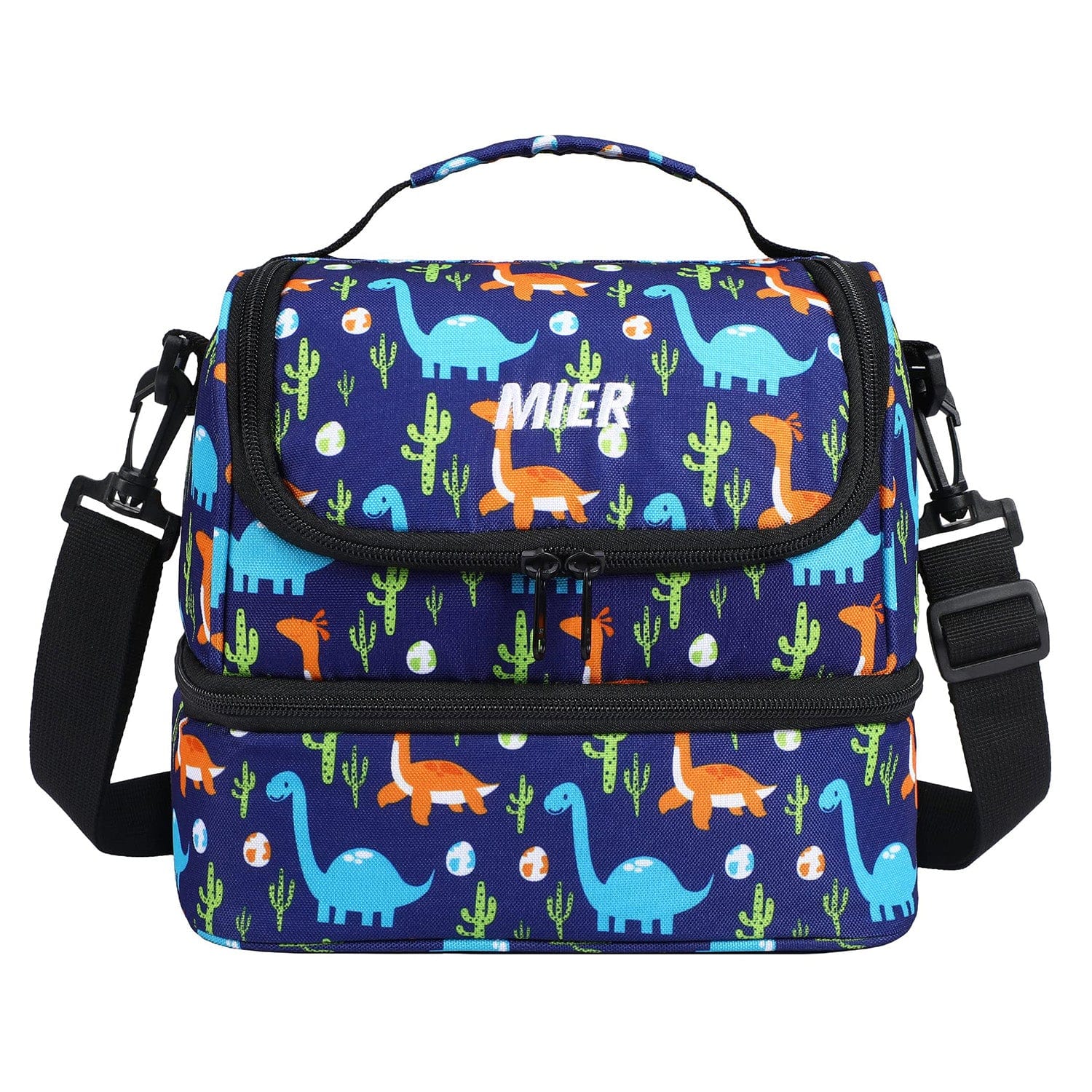 Small Dinosaur Printed Lunch Bag For Boys/girls Children, Thermal