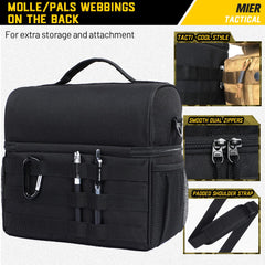 Insulated Lunch Bag Coolers with Shoulder Strap for Men Women Lunch Bag MIER
