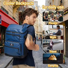 Insulated Waterproof Backpack with Leakproof Coolers Cooler Backpack MIER