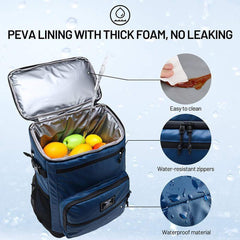 Insulated Waterproof Backpack with Leakproof Coolers Cooler Backpack MIER