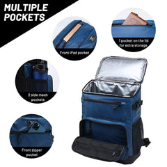 Insulated Waterproof Backpack with Leakproof Coolers Cooler Backpack MIER