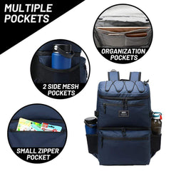 Insulated Waterproof Cooler Backpack Leakproof Soft Cooler Bag Backpack Cooler MIER
