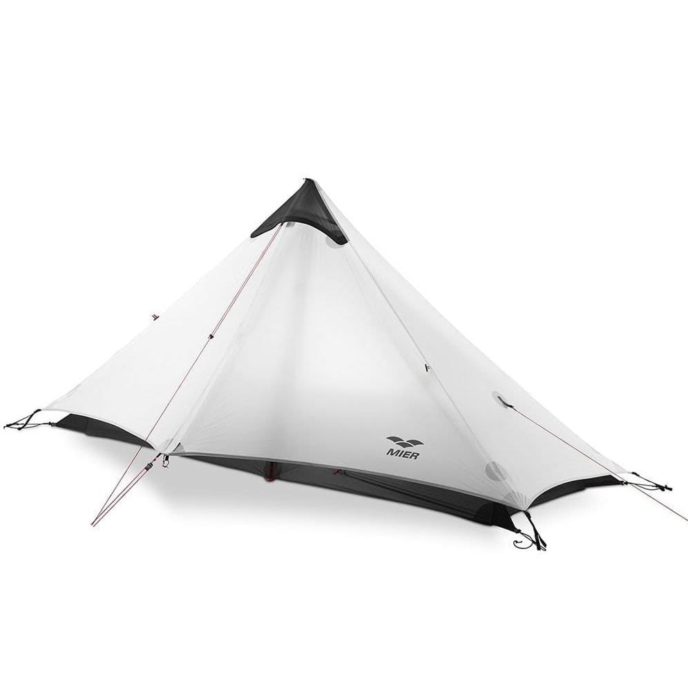 Lanshan 1-2 Person Camping Tent Rainfly Tent Accessories 1-Person / White MIER