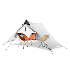Lanshan 1-2 Person Camping Tent Rainfly Tent Accessories 2-Person / White MIER