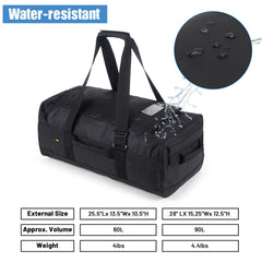 Large Convertible Backpack Duffle Heavy Duty Duffel Bag Backpack Duffel MIER