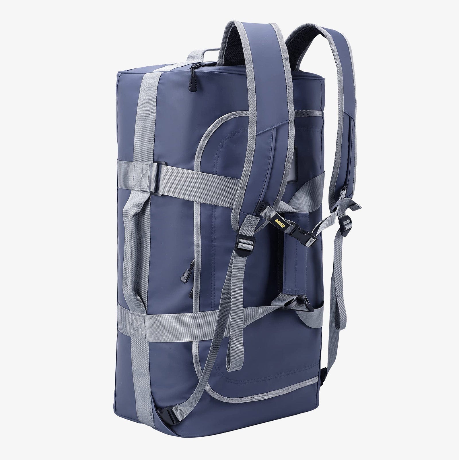 duffel backpack travel bag MIER Convertible Backpack Duffel Water Resistant Duffle Bag, Blue / 60L