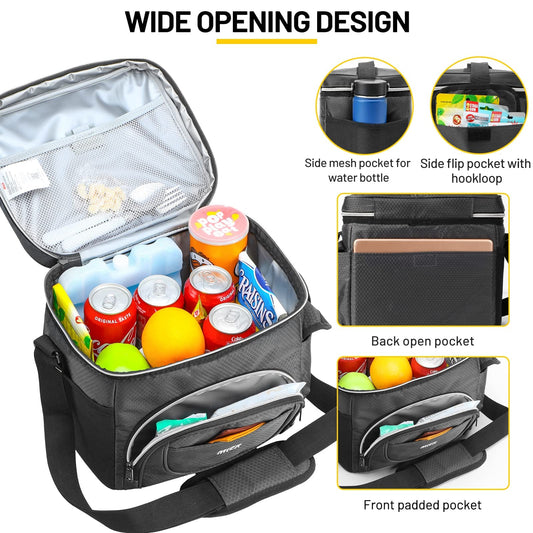 Large Insulated Leakproof Picnic Lunch Cooler Bag Adult Lunch Bag MIER