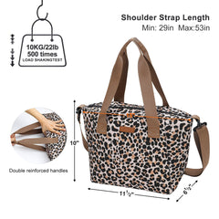 Large Lightweight Insulated Lunch Bag Travel Bag for Women Fashionable Lunch Bag MIER