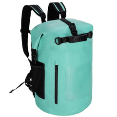 Large Waterproof Sports Backpack Roll Top Dry Bag Backpack Bag 30L / Turquoise MIER