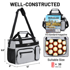 Leakproof Insulated Cooler Lunch Bag for Men Women Adult Lunch Bag MIER