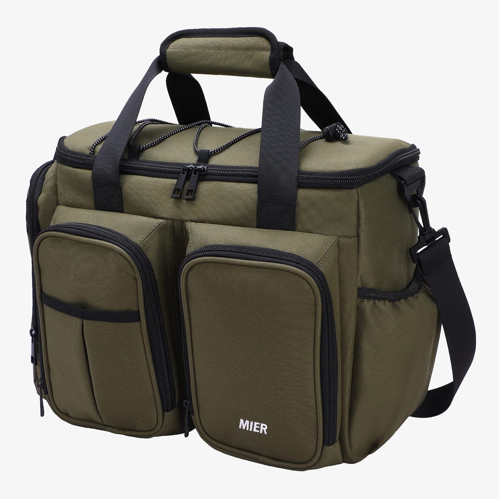 Explorer Wildland -Realtree Like- Hunting Camo Multi-Functional Tactical  Messenger Bag - Documents Bag- Multiple Pocket & Compartments