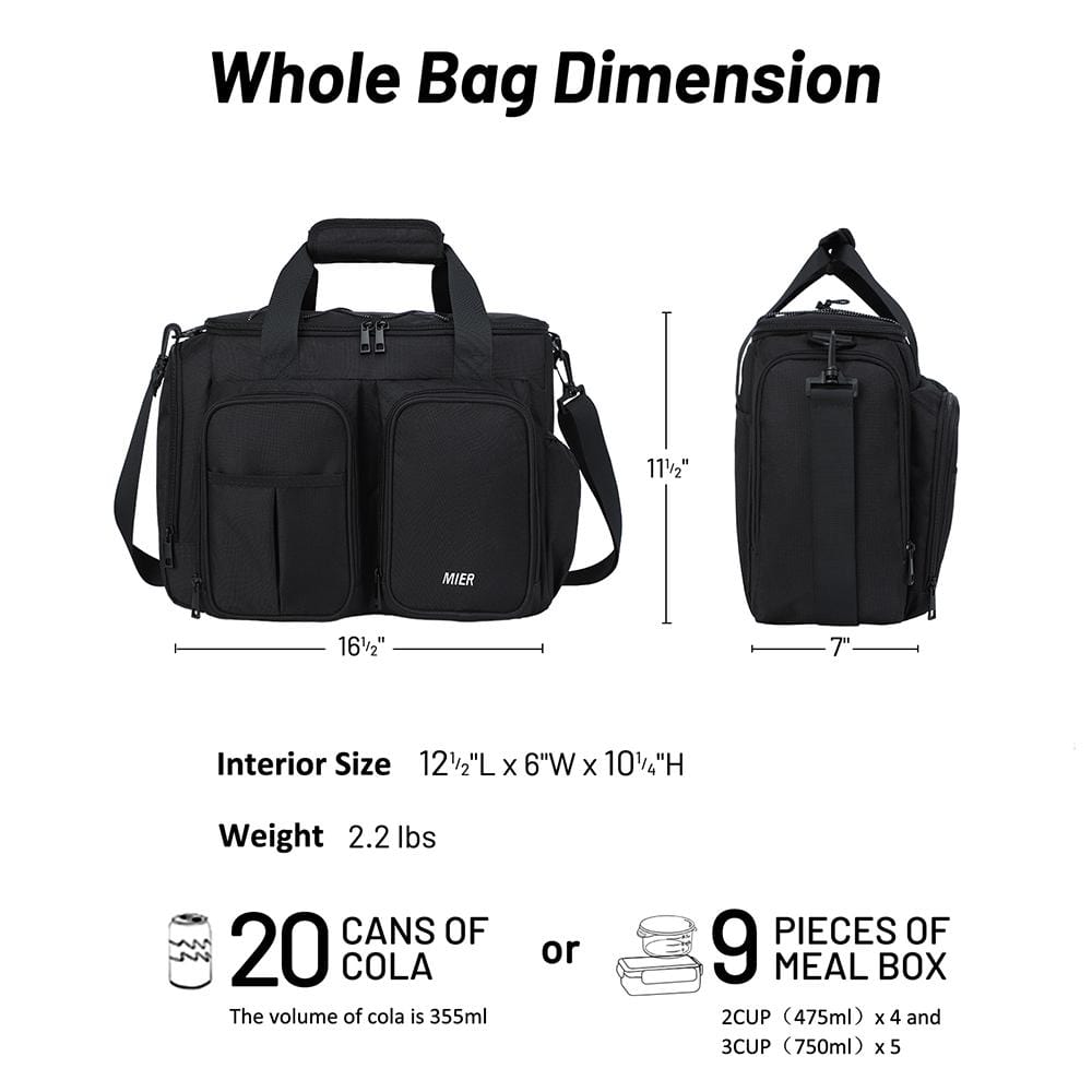Lunch cooler sale with pockets