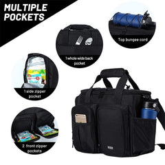 Leakproof Insulated Lunch Cooler Bag with Multiple Pockets Cooler Bag MIER