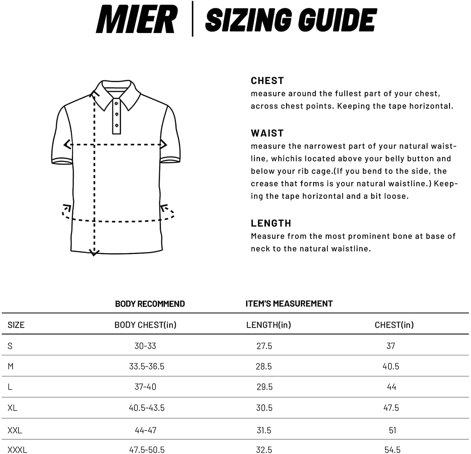 Men Golf Quick Dry  Sun Protection Polo Shirts T-Shirt MIER