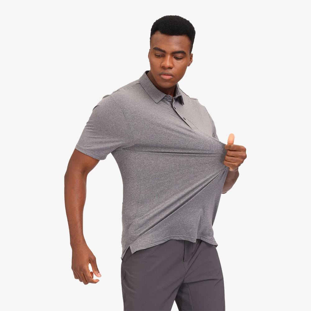 Men Golf Quick Dry  Sun Protection Polo Shirts T-Shirt MIER
