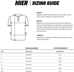 Men Henley T-Shirt Quick Dry Collarless Casual Tee Shirts Men Shirts MIER