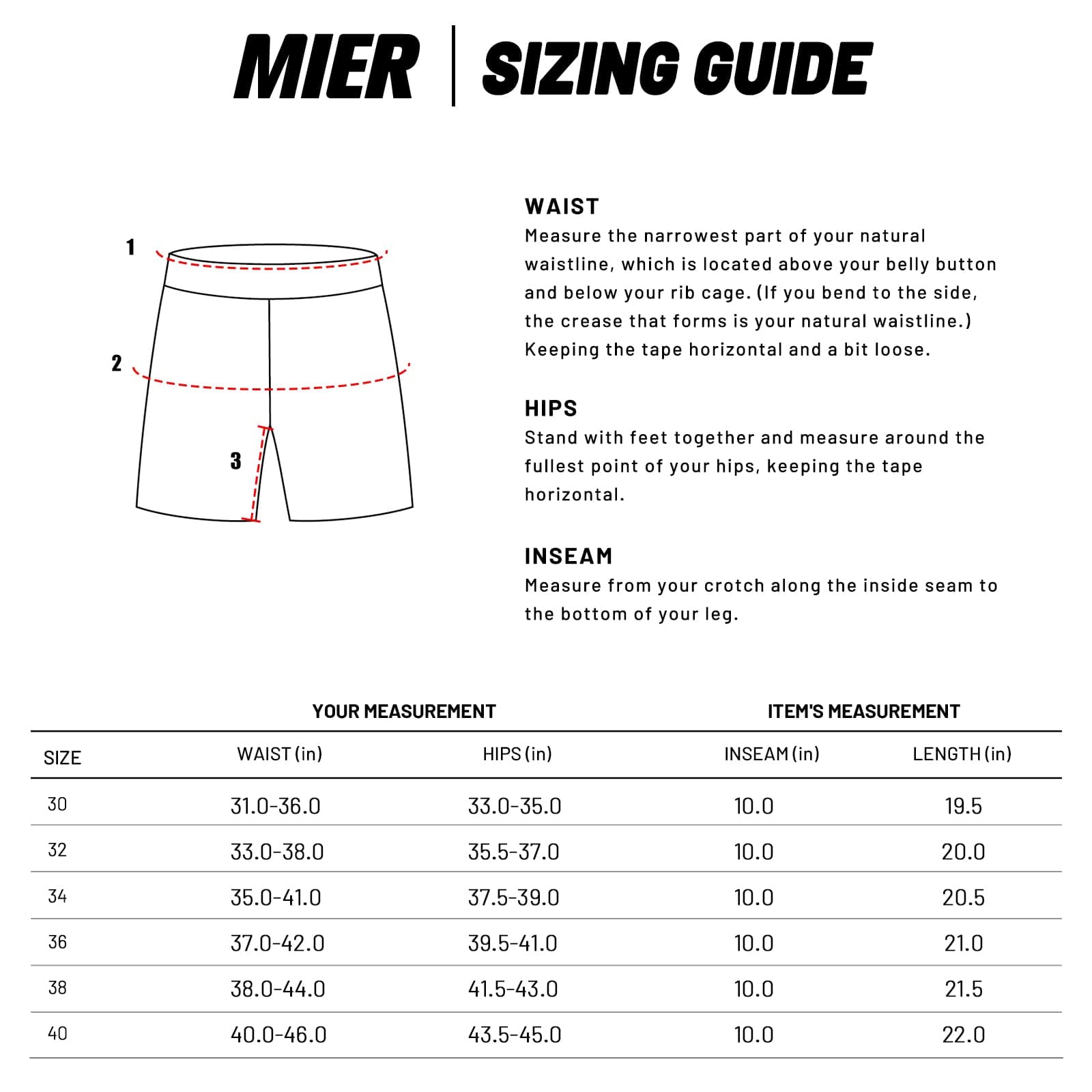 MIER Men s Hiking Cargo Shorts Quick Dry Outdoor Nylon Short