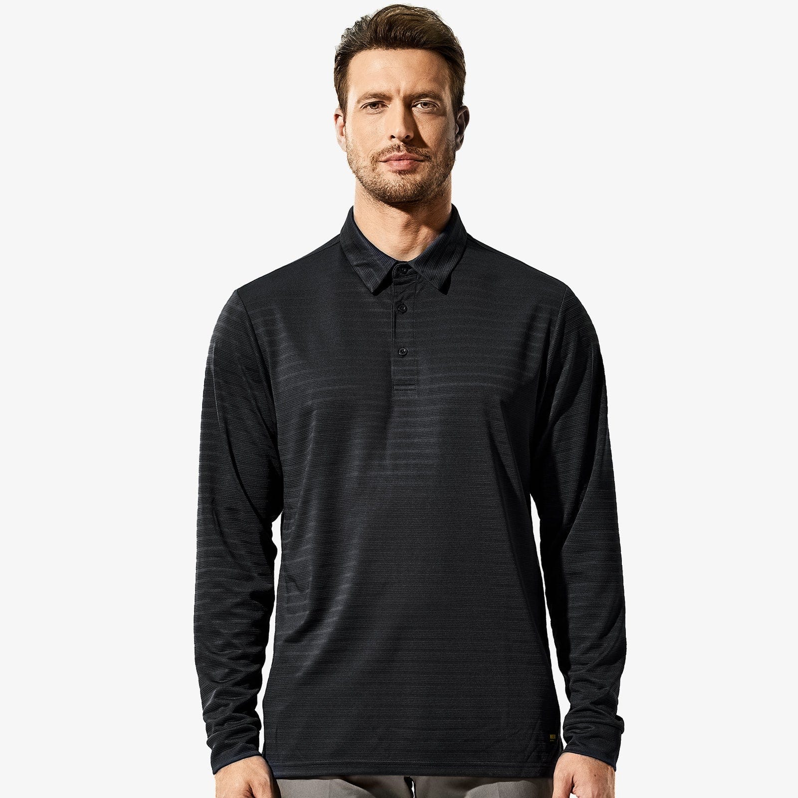 Long Sleeve Shirts Striped Quick Golf – MIER
