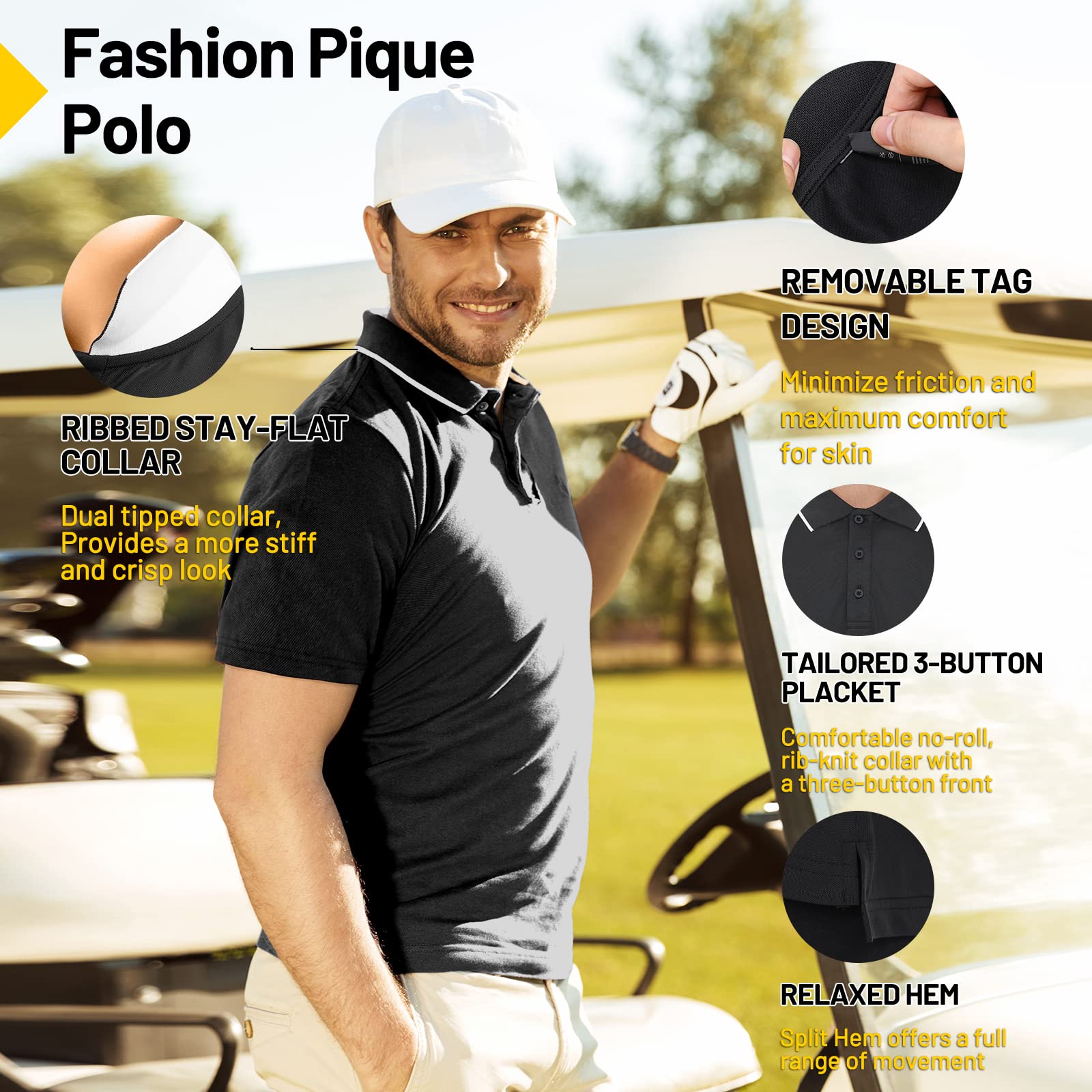 Golf Shirts for Men: Designed with Comfort & Style