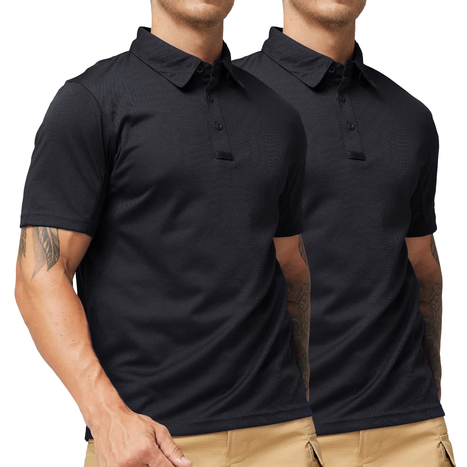 Men's Outdoor Performance Tactical Short Sleeve Polo Shirts Men Polo MIER