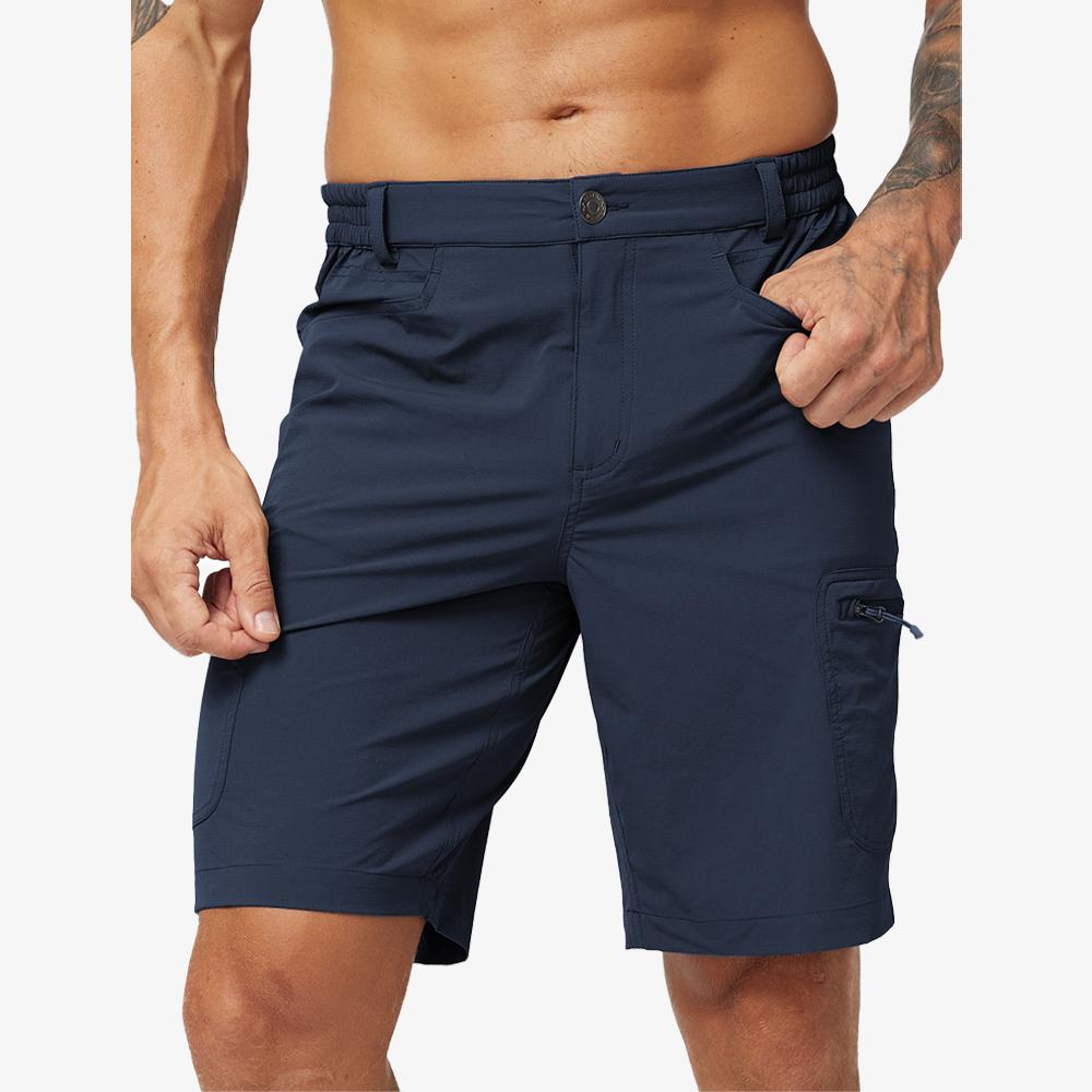 Men's Sideral Breezy Hiking Shorts with 6 Pockets SHORTS 30 / Dark Blue MIER