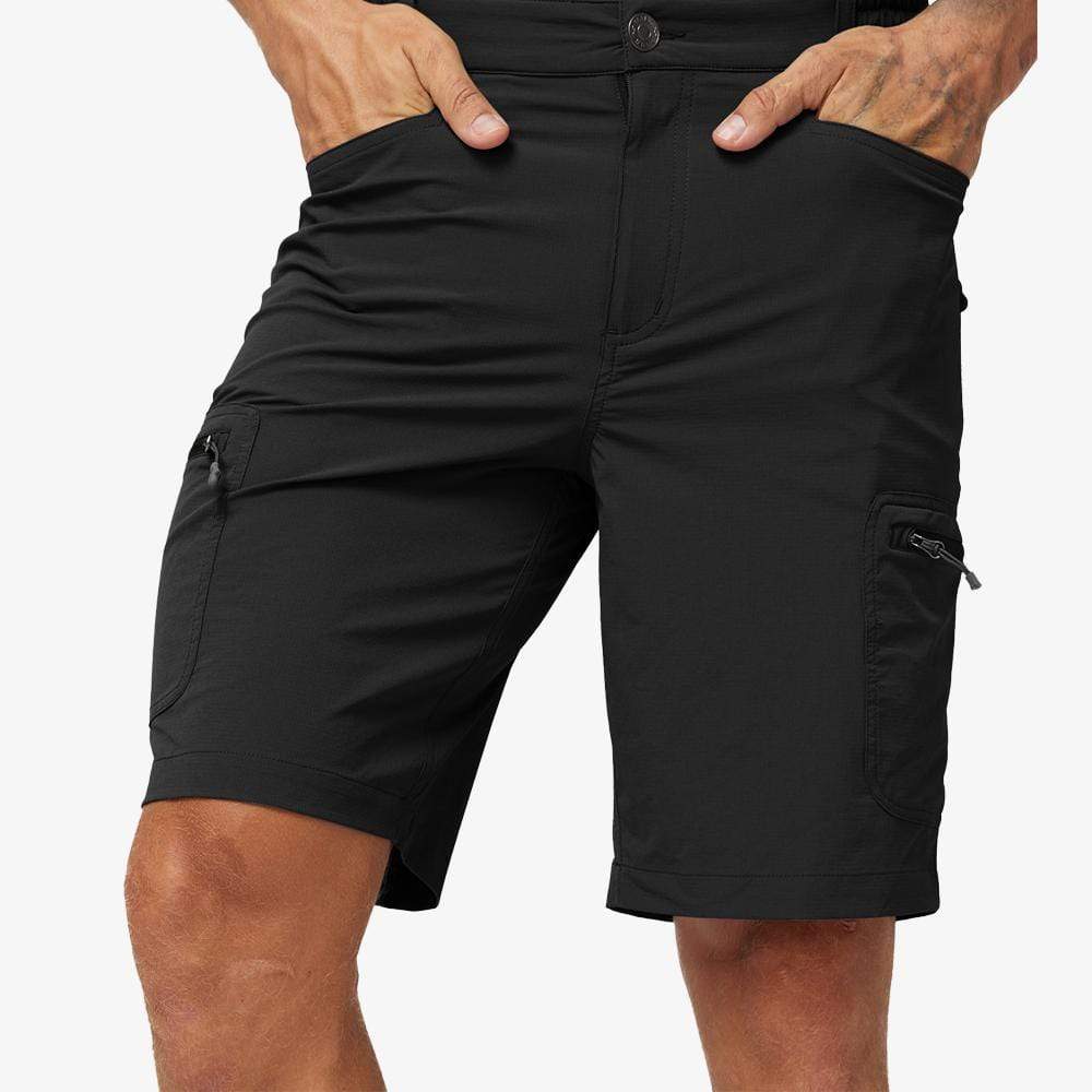 Men's Sideral Breezy Hiking Shorts with 6 Pockets SHORTS 32 / Black MIER