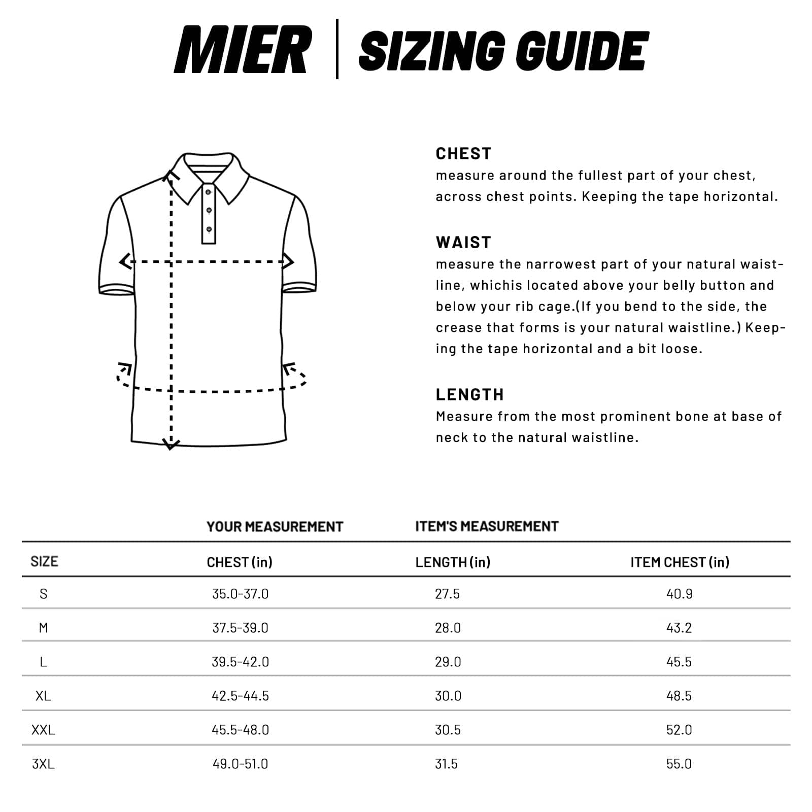 Men Short Sleeve Polo Shirts Ultra-Soft Cotton Golf Collared T-Shirts Men Polo MIER