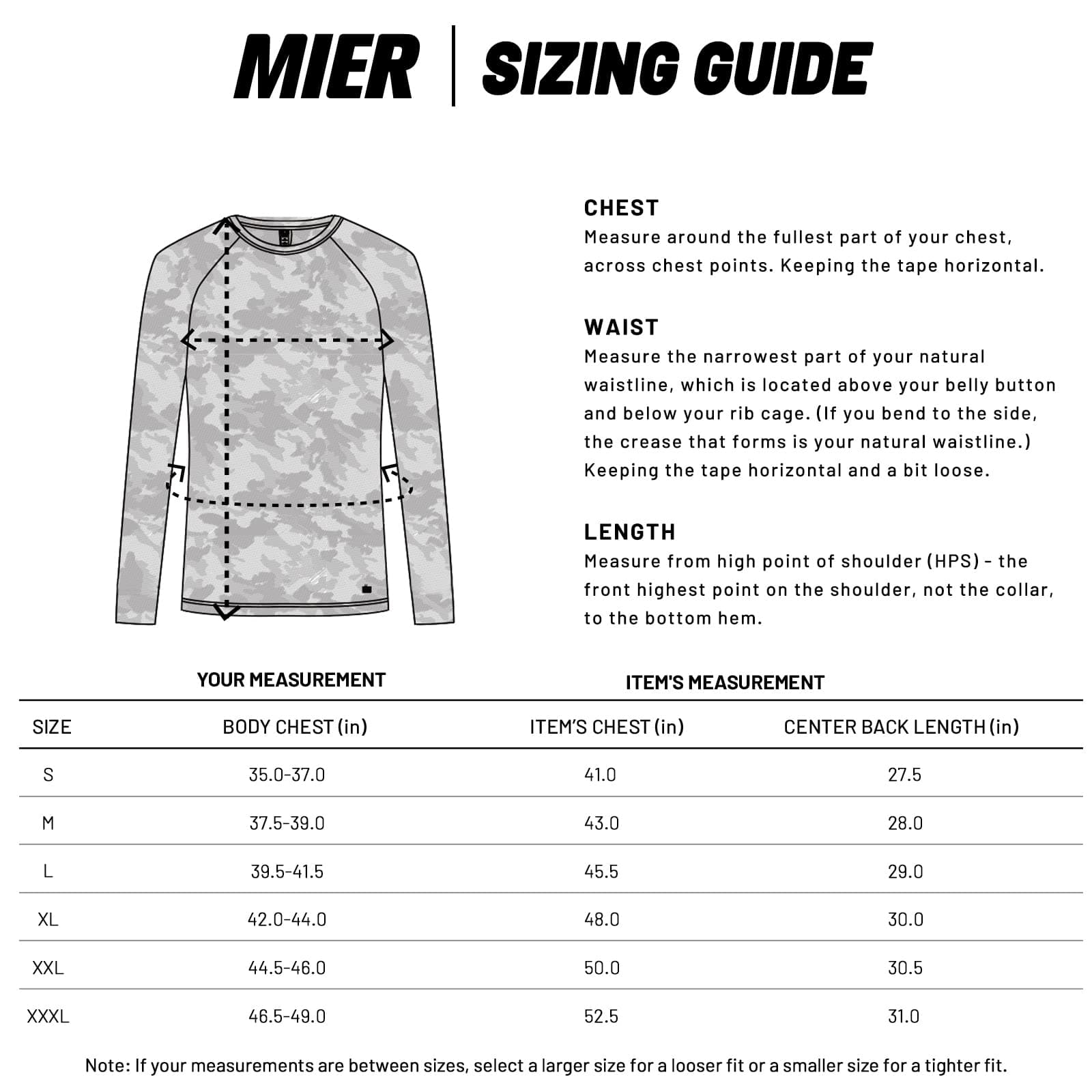 MIER Men’s UPF 50 Plus Long Sleeve Running Shirt Lightweight and Moisture Wicking Men's T-Shirts